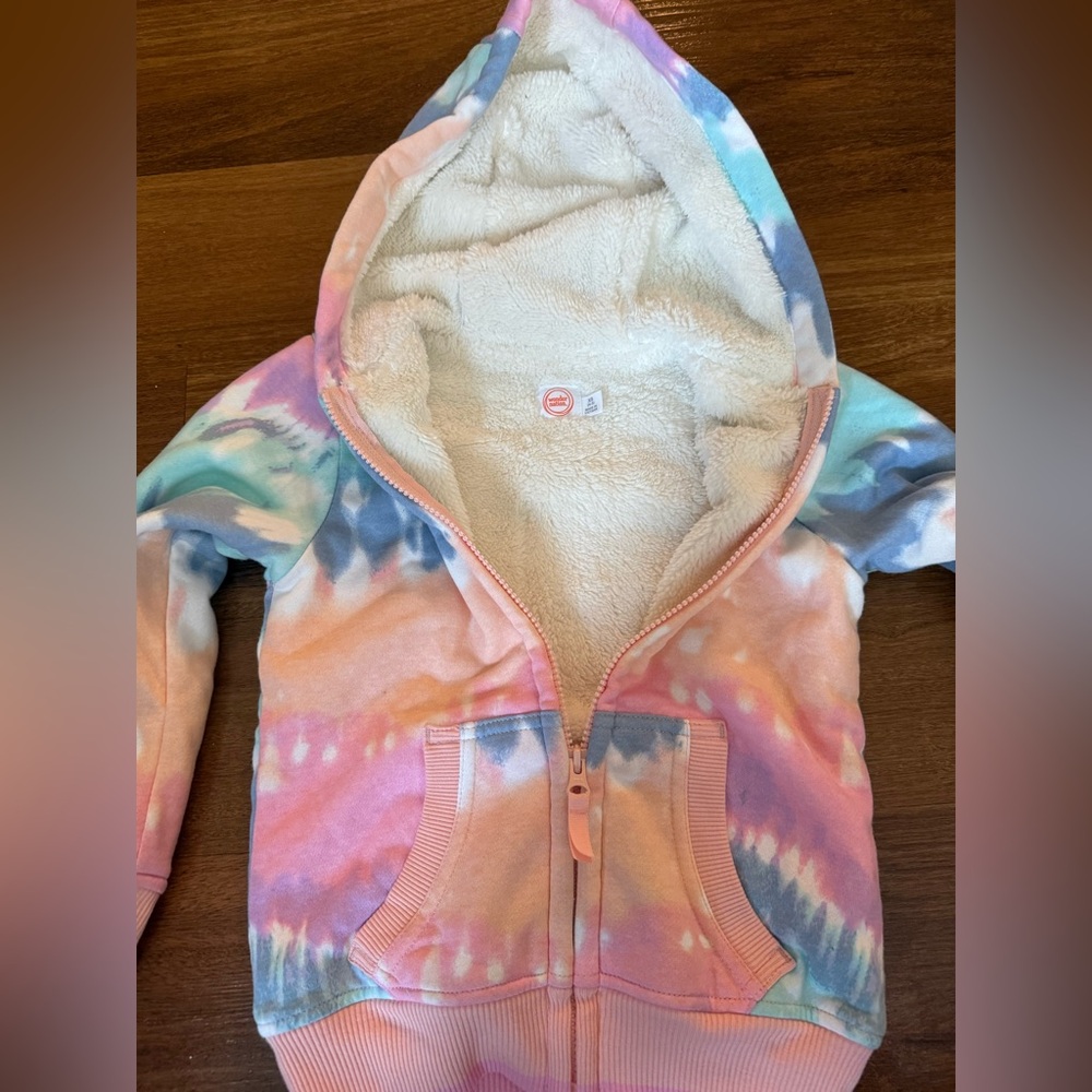 Colorful Tie-Dye Kids Hoodie
